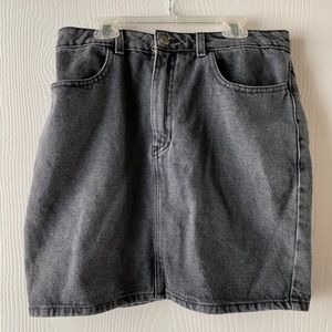 American Apparel Jean Skirt